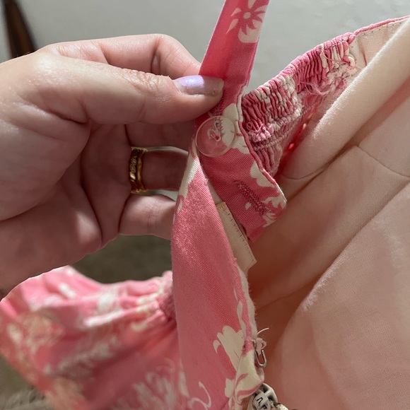 Vintage Sun Fashions Honolulu Hawaii Pink Size 8/10 Dress - Picture 6 of 7